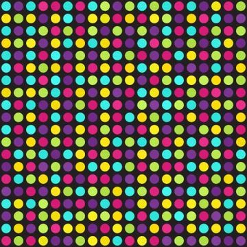 Polka dot pattern. Vector seamless dot background Illustrazione stock