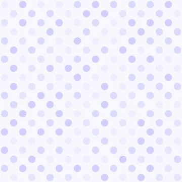 Polka dot pattern. Vector seamless dot background Illustrazione stock