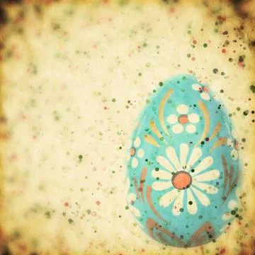 Polka dot pattern in vintage retro style. Background Stock Photos