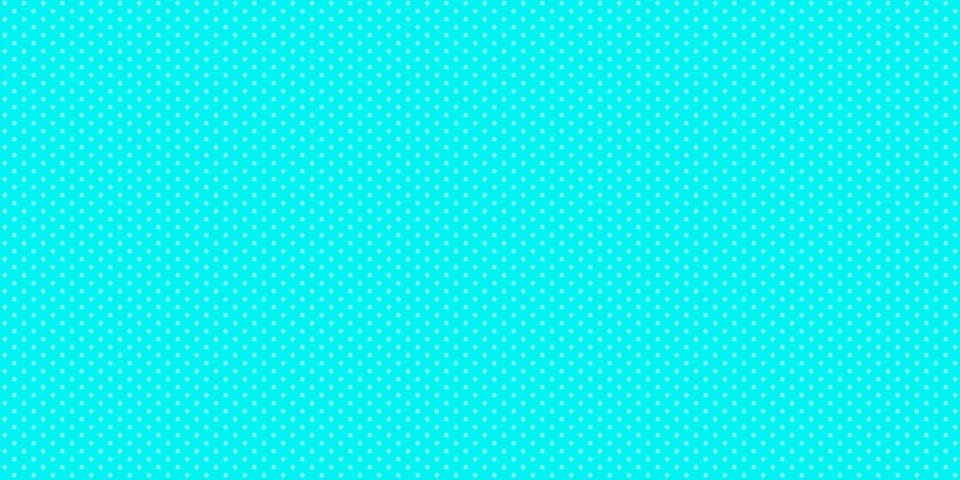 Polka dot pattern off white circles teal background Stock Photos