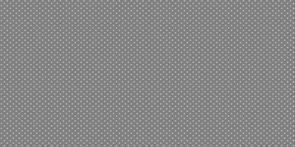 Polka dot pattern off white circles over light grey background Stock Photos