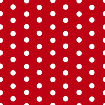 Polka dot seamless pattern background Stock Illustration