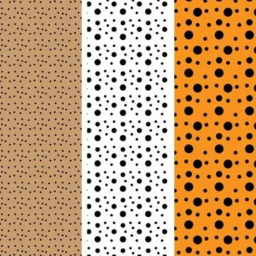 Polka Dot Seamless Pattern bundles Stock Illustration