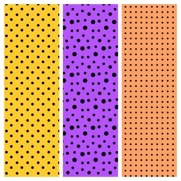 Polka Dot Seamless Pattern bundles Stock Illustration