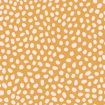 Polka dot seamless pattern. Cute Confetti. Abstractly arranged hand-drawn Stock Illustration