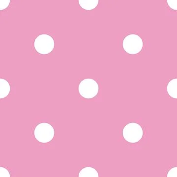 Polka dot seamless pattern. Cute Confetti. Abstractly arranged hand-drawn Stock Illustration