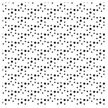 Polka Dot Seamless Pattern Design Stock Illustration
