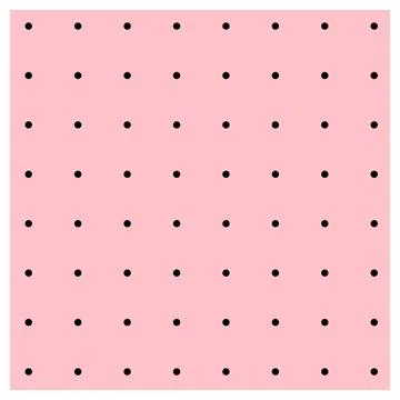 Polka Dot Seamless Pattern Design Stock Illustration