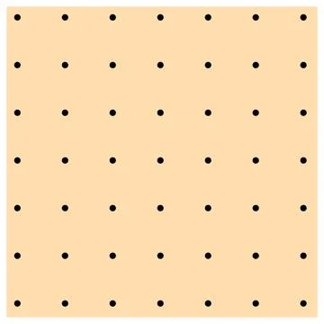 Polka Dot Seamless Pattern Design Stock Illustration