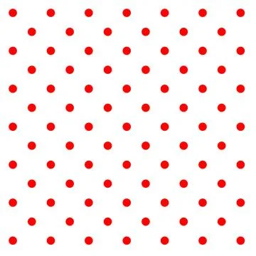 Polka Dot Seamless Pattern Design Stock Illustration