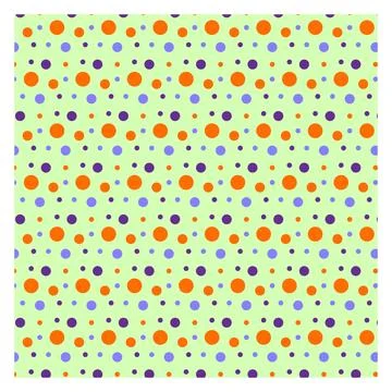 Polka Dot Seamless Pattern Design Stock Illustration