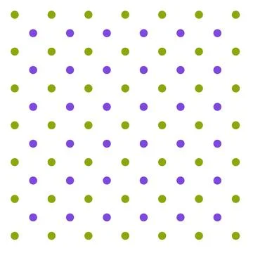 Polka Dot Seamless Pattern Design Stock Illustration