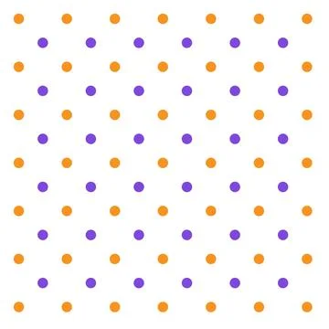 Polka Dot Seamless Pattern Design Stock Illustration