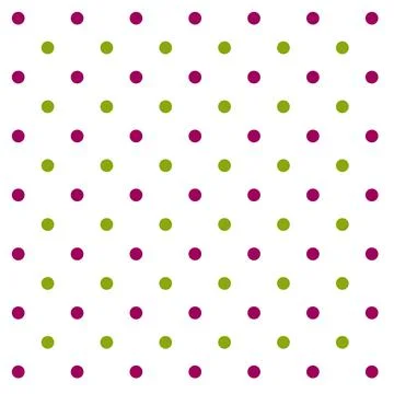 Polka Dot Seamless Pattern Design Stock Illustration