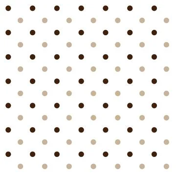 Polka Dot Seamless Pattern Design Stock Illustration