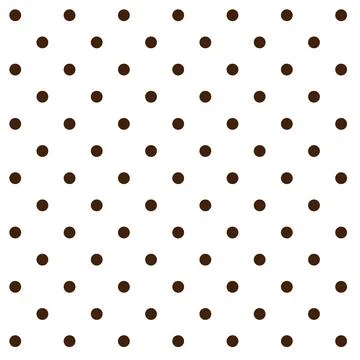 Polka Dot Seamless Pattern Design Stock Illustration