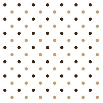 Polka Dot Seamless Pattern Design Stock Illustration
