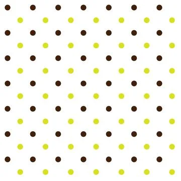 Polka Dot Seamless Pattern Design Stock Illustration