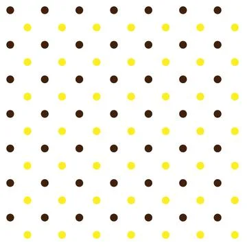 Polka Dot Seamless Pattern Design Stock Illustration