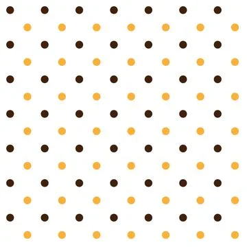 Polka Dot Seamless Pattern Design Stock Illustration