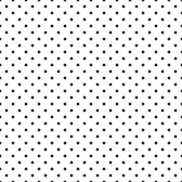 Polka dot seamless pattern. Endless background from circles Stock Illustration