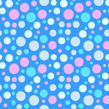 Polka dot seamless pattern. Minimal fashion design print. Polka dots creati.. Stock Illustration