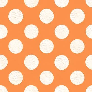 Polka dot seamless pattern. Minimal fashion design print. Polka dots creati.. Stock Illustration