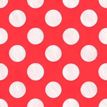 Polka dot seamless pattern. Minimal fashion design print. Polka dots creati.. Stock Illustration