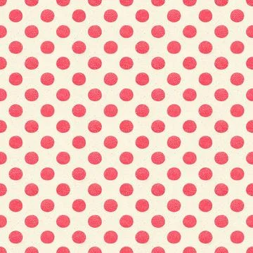 Polka dot seamless pattern. Minimalism Stock Illustration