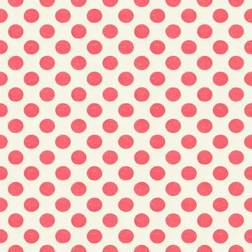 Polka dot seamless pattern. Minimalism fashionable mosaic design print. Pol.. Stockillustratie