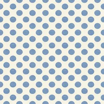 Polka dot seamless pattern. Minimalism fashionable mosaic design print. Pol.. Stock Illustration