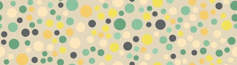 Polka dot seamless pattern in pastel colors for wallpaper, textile, wrapping 스톡 일러스트