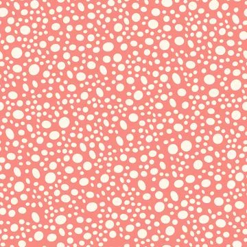 Polka dot seamless pattern in vector. Modern design for paper, cover, fabric Stockillustratie