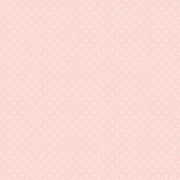 Polka dot seamless pattern. White dots on pink background. Good for design of Illustrazione stock