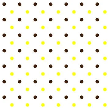 Polka Dot Seamless Patterns – Classic and Colorful Stock Illustration