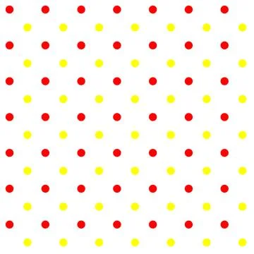 Polka Dot Seamless Patterns – Classic and Colorful Stock Illustration