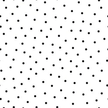 Polka dot simple seamless pattern. Repeatable white minimalistic background 스톡 일러스트