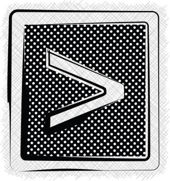 Polka dot symbol illustration Stock Illustration