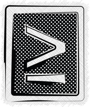 Polka dot symbol illustration Stock Illustration