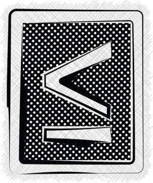 Polka dot symbol illustration Stock Illustration