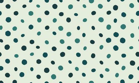 Polka dot vector design with a minimalist round shape pattern. Ideal for tr.. Stock Illustration