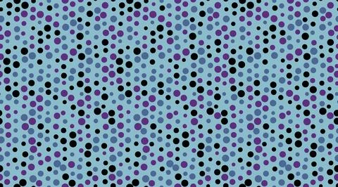 Polka dot vector design with a minimalist round shape pattern. Ideal for tr.. Stock Illustration