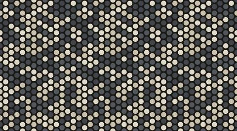 Polka dot vector design with a minimalist round shape pattern. Ideal for tr.. Stock Illustration