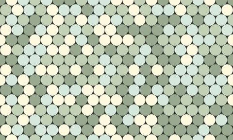 Polka dot vector pattern with geometric circles. Perfect for textile design.. 스톡 일러스트