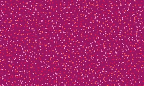 Polka dot vector pattern with geometric circles. Perfect for textile design.. Illustrazione stock