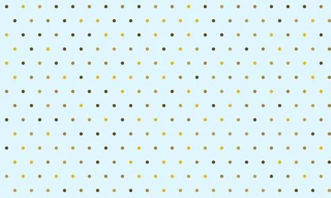 Polka dot vector pattern with geometric circles. Perfect for textile design.. Stock Illustration