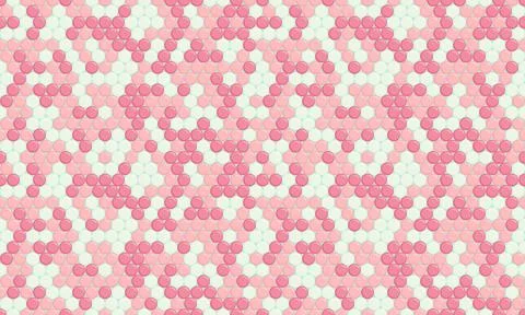 Polka dot vector with a repeating round spot pattern. Perfect for seamless .. Illustrazione stock