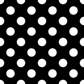 Polka dot white Stock Illustration
