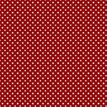 Polka dots background with white dots and red background Stock Illustration