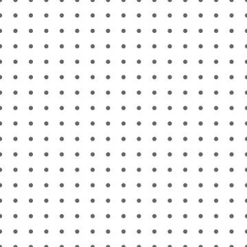 Polka dots black grid pattern. Vector illustration Illustrazione stock